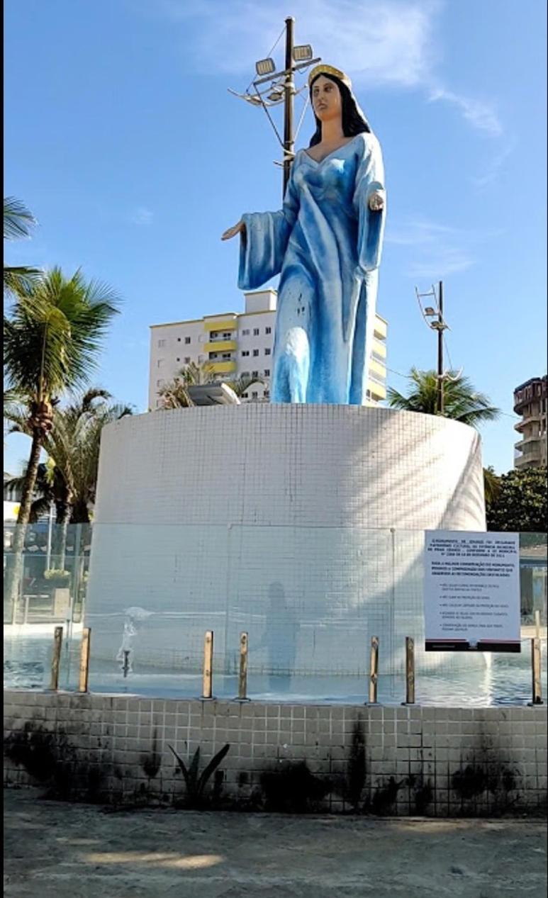 Ape Privilegiado No Centro Da Ocian E A 150m Da E Feirinha, Com Wi-fi E Garagem ! Apartment Praia Grande (Santos)