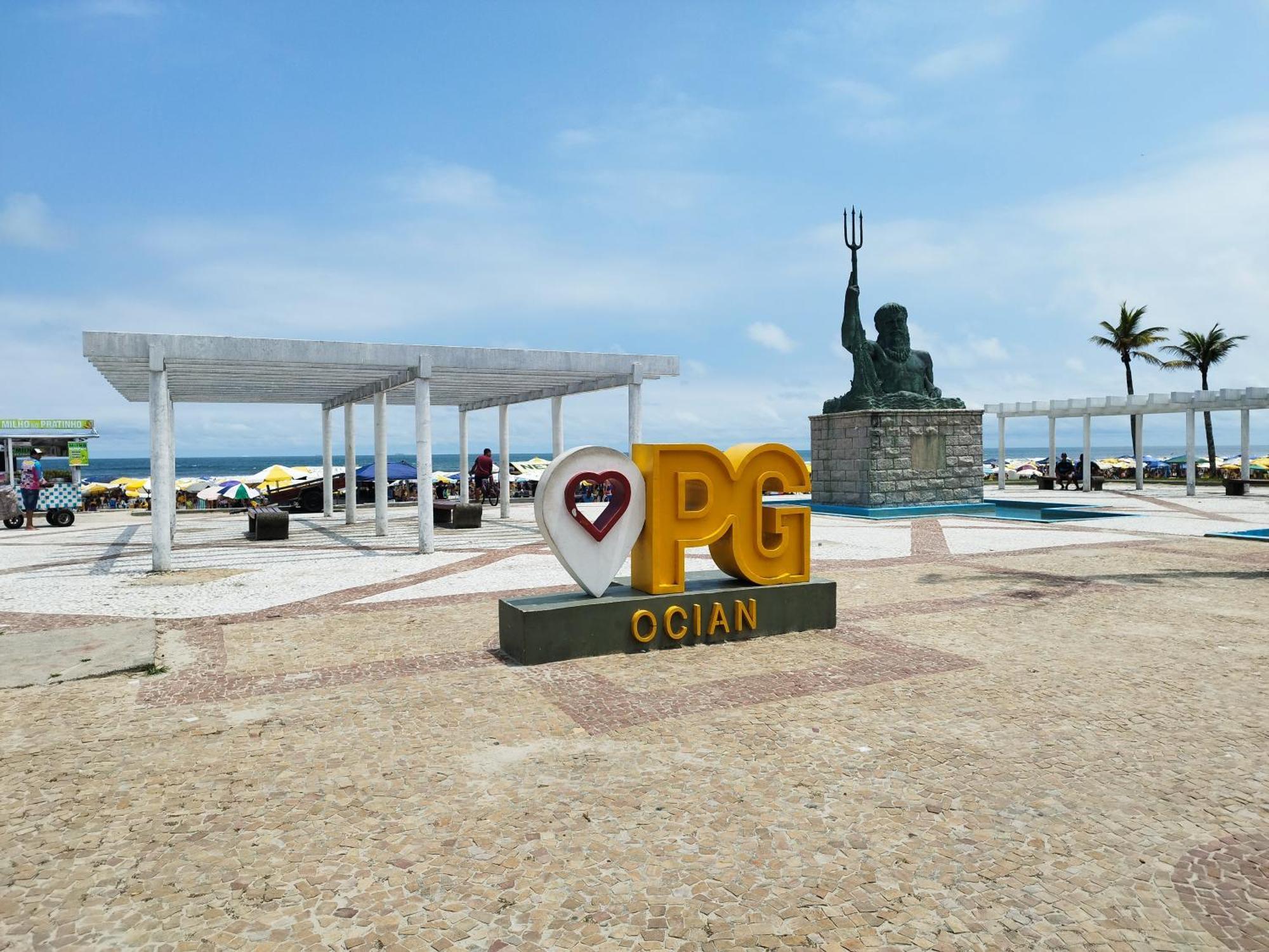 Ape Privilegiado No Centro Da Ocian E A 150m Da E Feirinha, Com Wi-fi E Garagem ! Apartment Praia Grande (Santos)