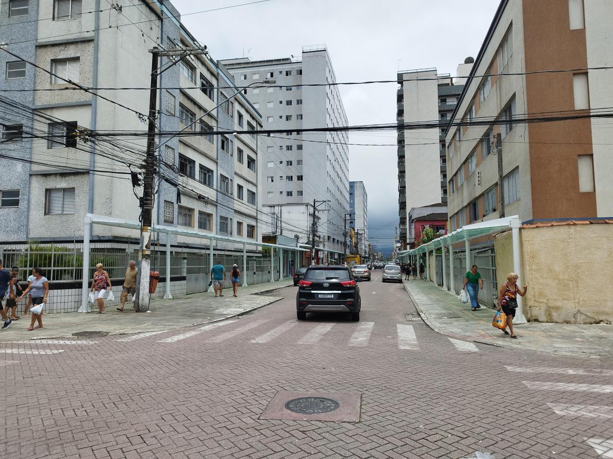 Apartment Ape Privilegiado No Centro Da Ocian E A 150m Da E Feirinha, Com Wi-fi E Garagem ! Praia Grande (Santos)