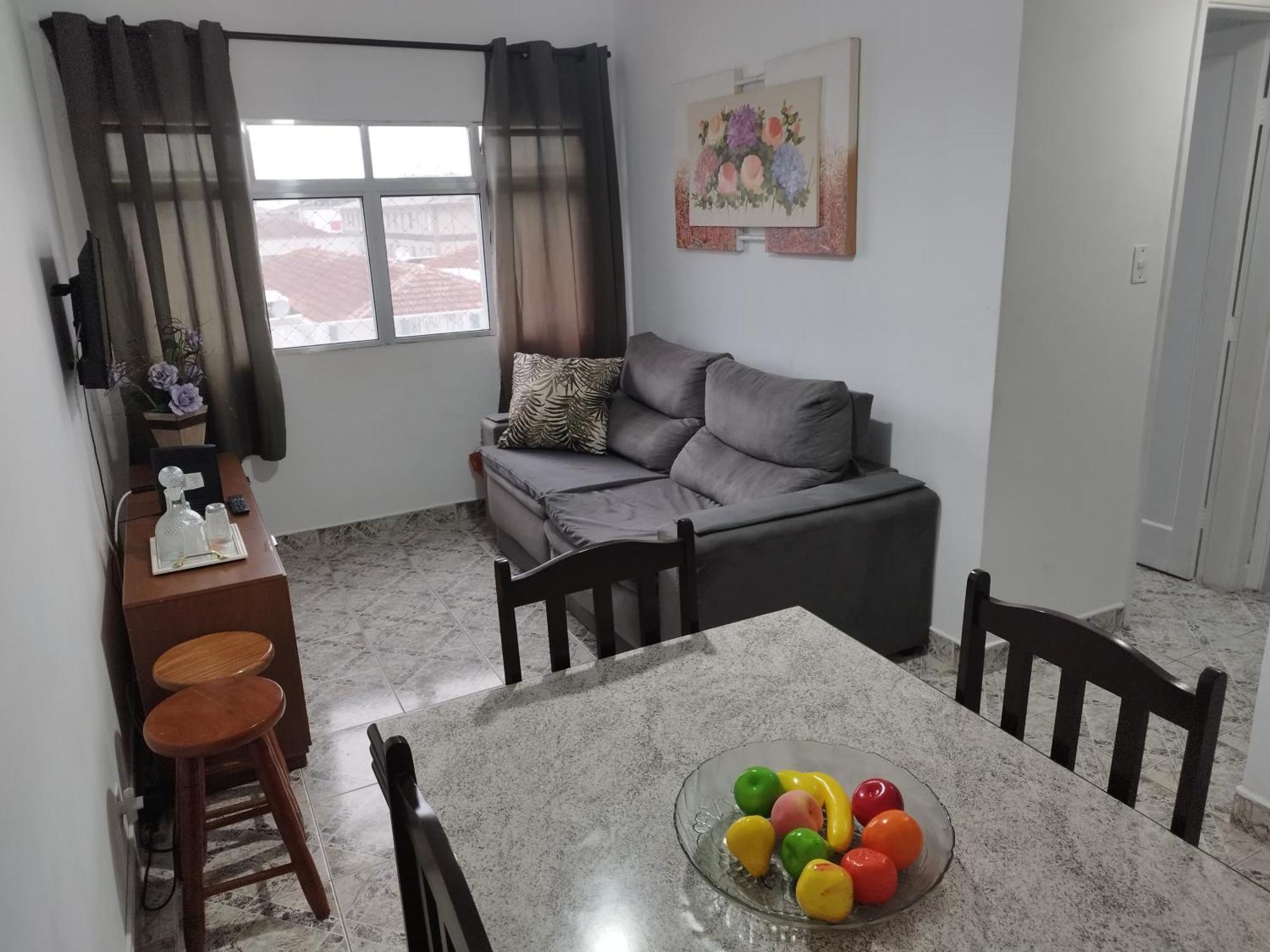 Apartment Ape Privilegiado No Centro Da Ocian E A 150m Da E Feirinha, Com Wi-fi E Garagem ! Praia Grande (Santos)